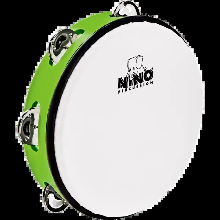 Nino ABS Tambourine | 8″ | Grass Green | Shop Yandas Music