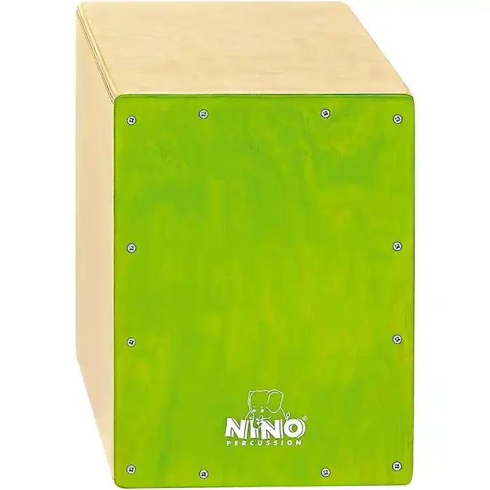 Nino Birch Cajon 13 x 9.75 in. Green Guitar Center