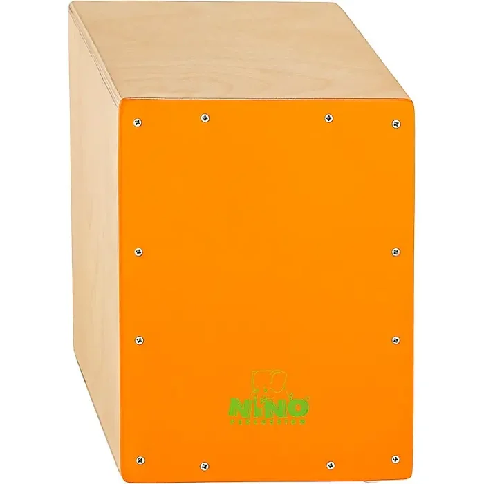 Nino Birch Cajon Orange 9-3/4 x 13 in. Guitar Center