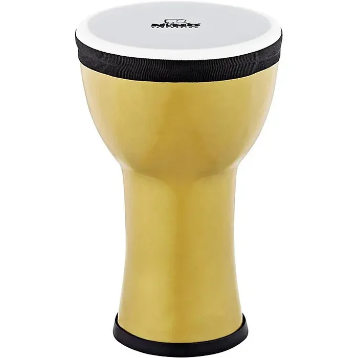 Nino Elements Mini Synthetic Djembe Gold Metallic Guitar Center