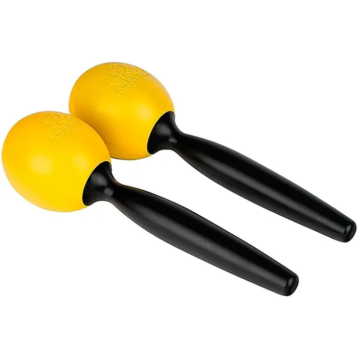 Nino Medium ABS Maracas Pair Yellow Guitar Center