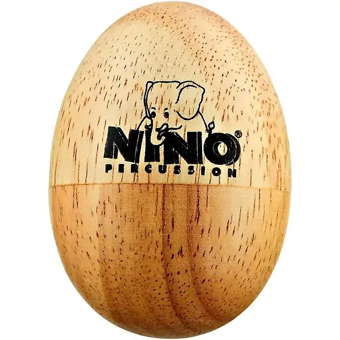 Nino Wood Egg Shaker Natural Small Guitar Center