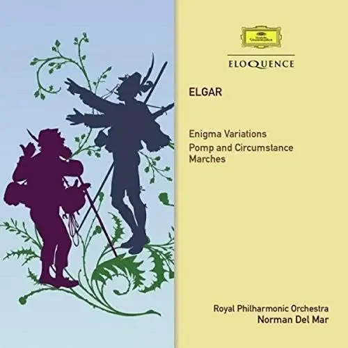 Norman del Mar Elgar Enigma Variations / Pomp & Circumstance Mar – COMPACT DISCS