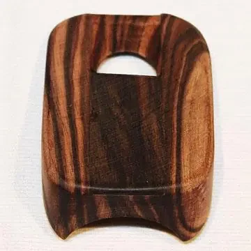 Nose Flute Striped Ebony