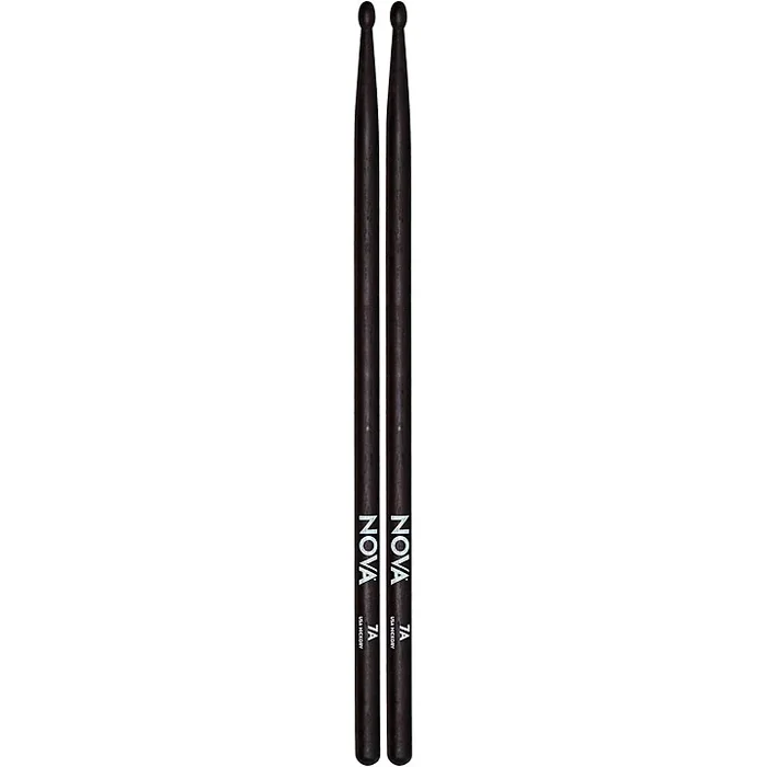 Nova Black Drum Sticks 7A