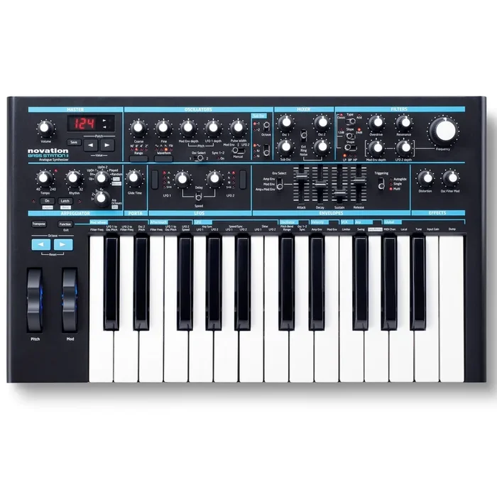 Novation BASSSTATION2 25-Key Analong Synthesizer
