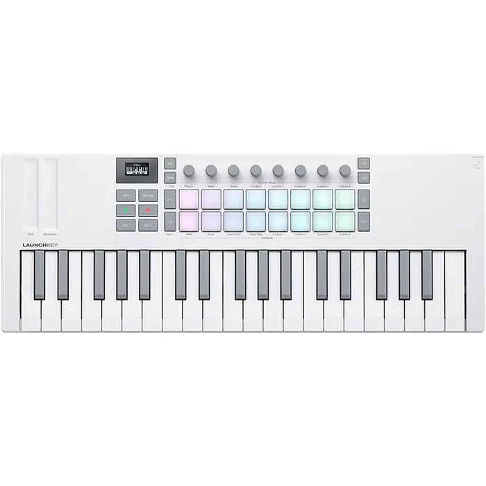 Novation Launchkey Mini 37 MK4 Keyboard Controller White Guitar Center