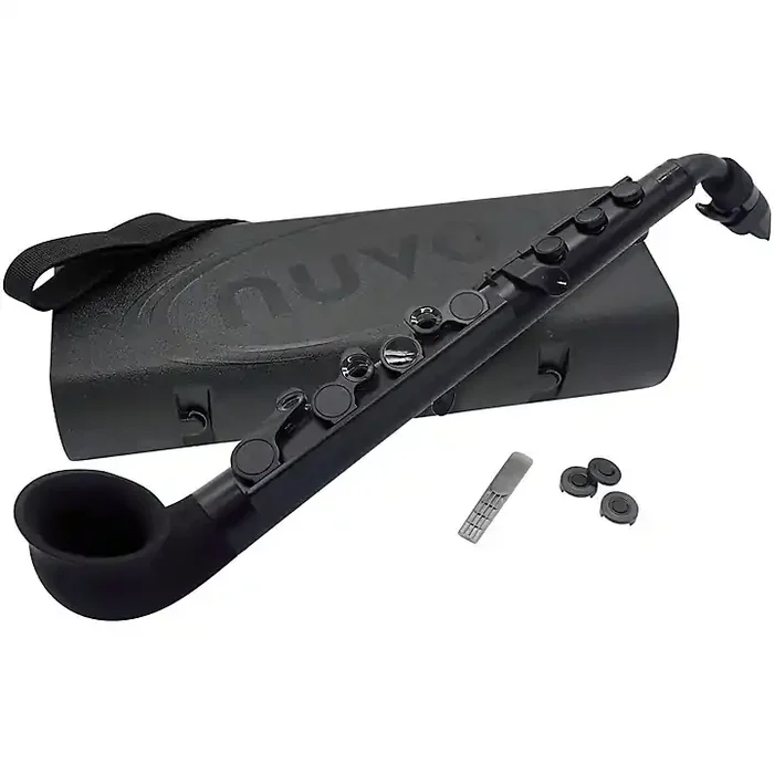 Nuvo jSax 2.0 Plastic Saxophone Black/Black Guitar Center