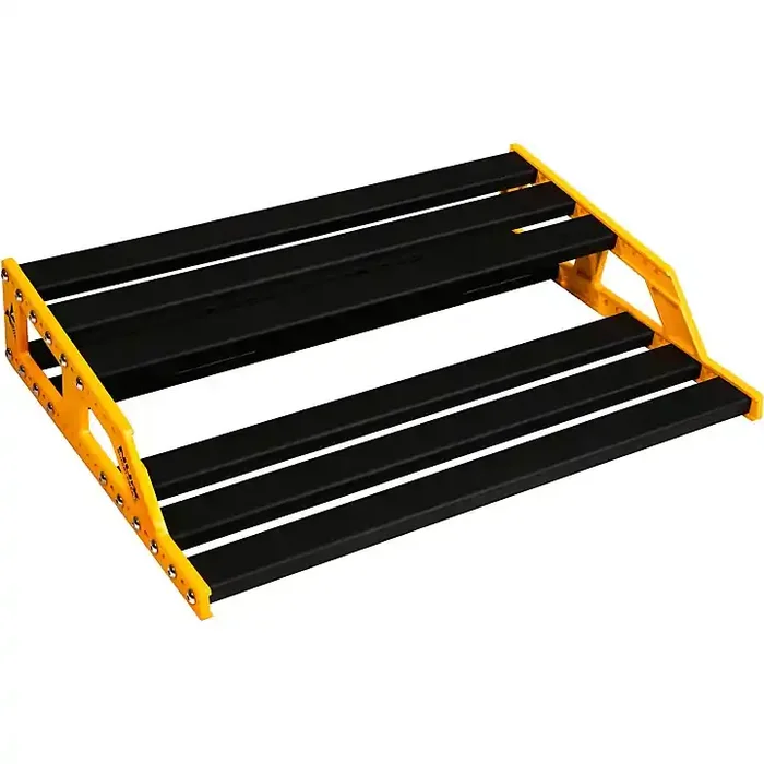 NUX Bumblebee Medium Pedalboard With Carry Bag Medium Black and Yellow Guitar Center