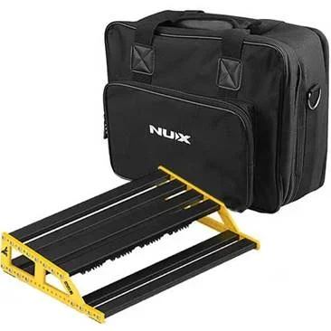NUX Large Bumblebee Pedalboard with Bag and Accessories