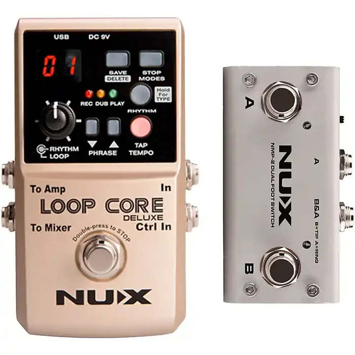 NUX Loop Core Deluxe Looper Pedal Guitar Center