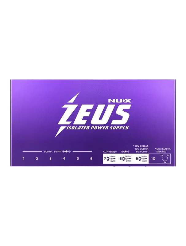 NUX Zeus 10-Output Isolated Power Supply