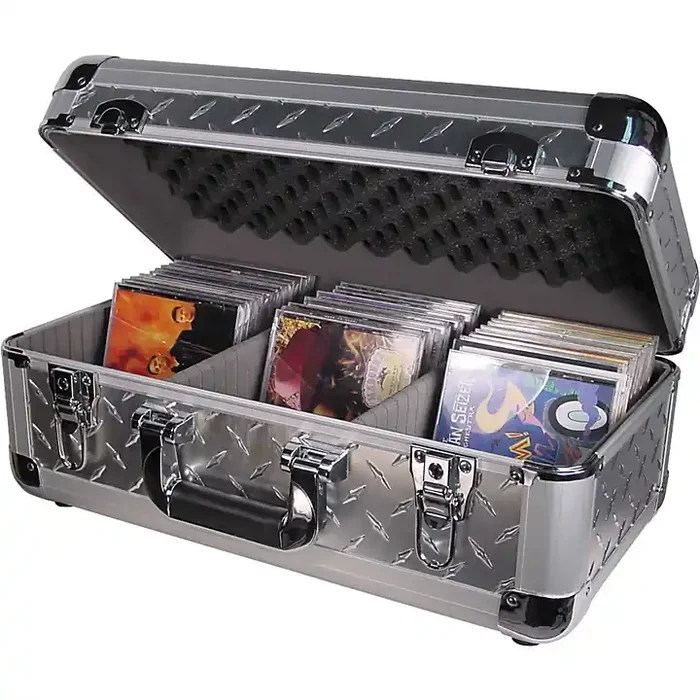 Odyssey Krom 200/65 CD Case Diamond Plate Guitar Center