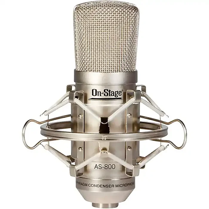 On-Stage AS800 Large-Diaphragm FET Condenser Microphone Guitar Center
