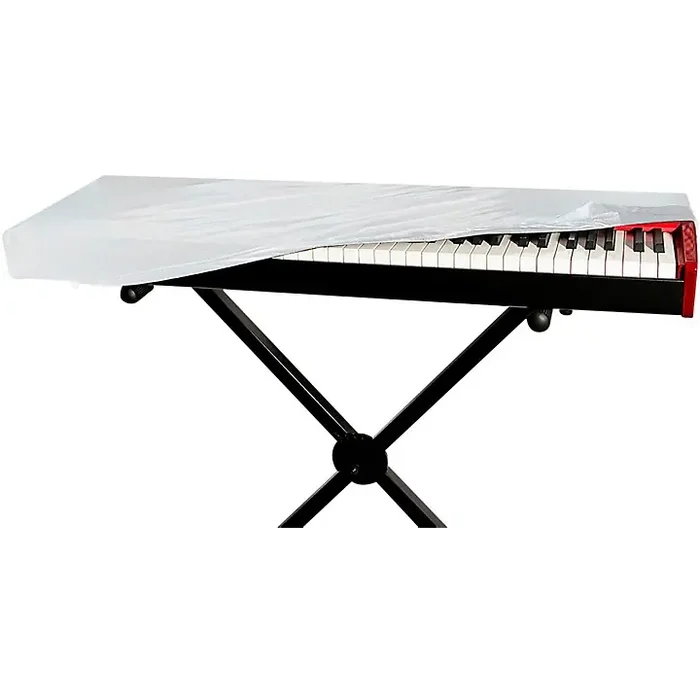 On-Stage Keyboard Dust Cover, White 88 Key Guitar Center
