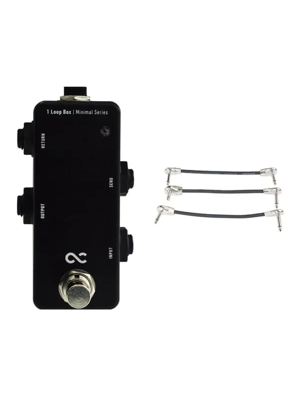 One Control 1 Loop Box + Gator Patch Cable 3 Pack