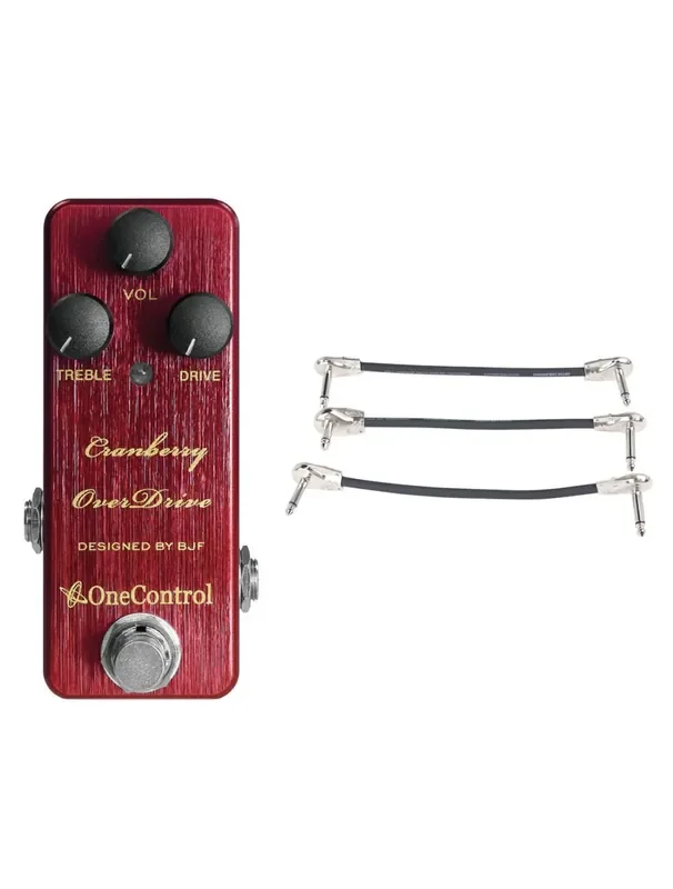 One Control Cranberry + Gator Patch Cable 3 Pack