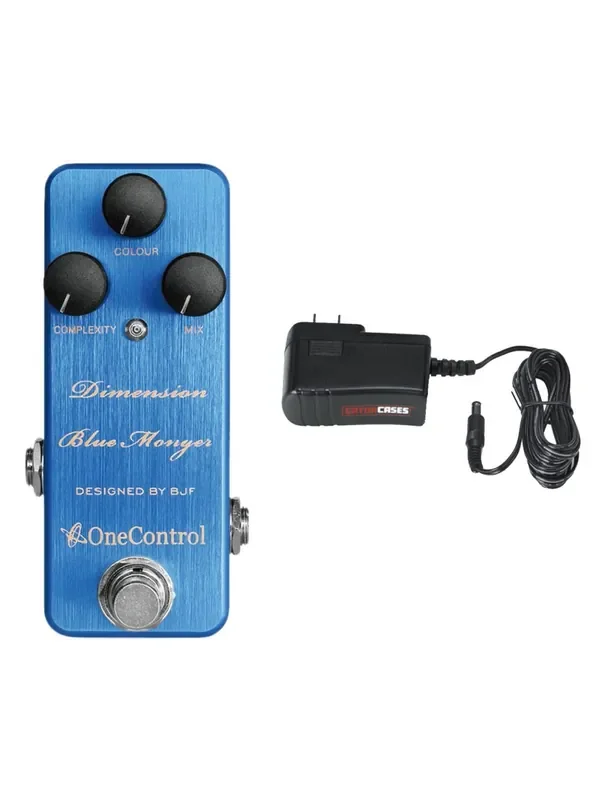 One Control Dimension Blue + Gator 9V Power Supply Combo