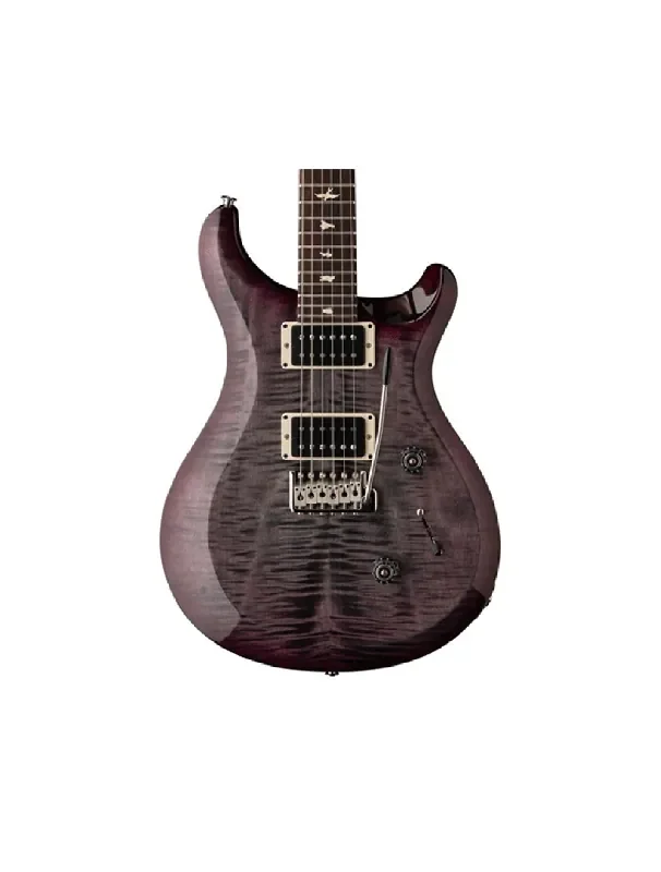 Open Box PRS S2 Custom 24 Electric Guitar – Faded Gray Black Purple Burst