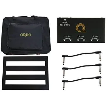 Ordo Pedalboard Starter Medium Kit – PB-4B and OP-6 Power Supply
