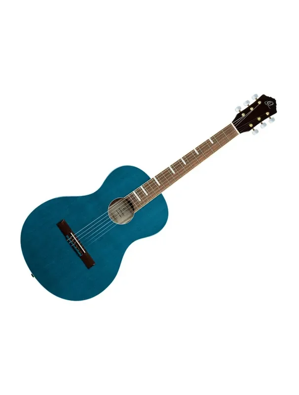 Ortega Guitars RRA-OCT Ranger Series Shortscale Nylon Parlor – Ocean Blue