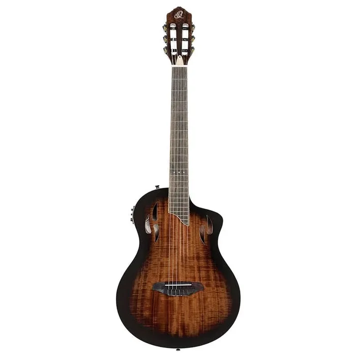 Ortega TourPlayer Electric Nylon String Guitar – Acacia Burst (RTPDLX-ACA)