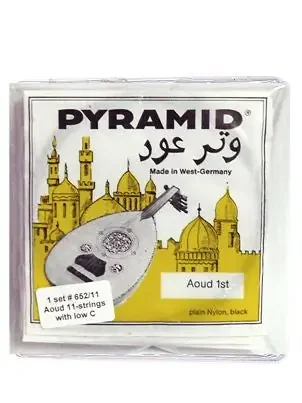 Oud Strings Yellow Label – Set of 11 Pyramid Oud Strings- 652/11 with low c