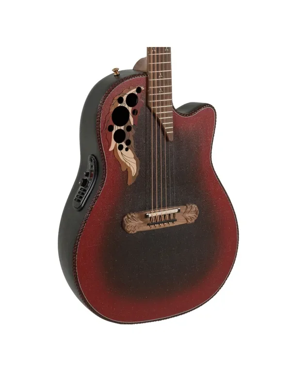 Ovation Adamas I 2087GT-2 A/E Guitar – Reverse Red Burst