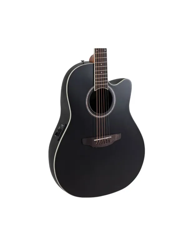 Ovation Applause AE44-5S Cutaway A/E Guitar – Black Satin – B-Stock