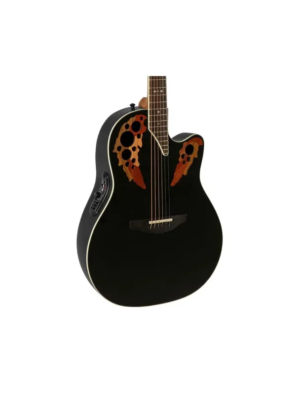 Ovation Pro Series Standard Elite 2778AX-5 A/E Guitar – Black – Open Box