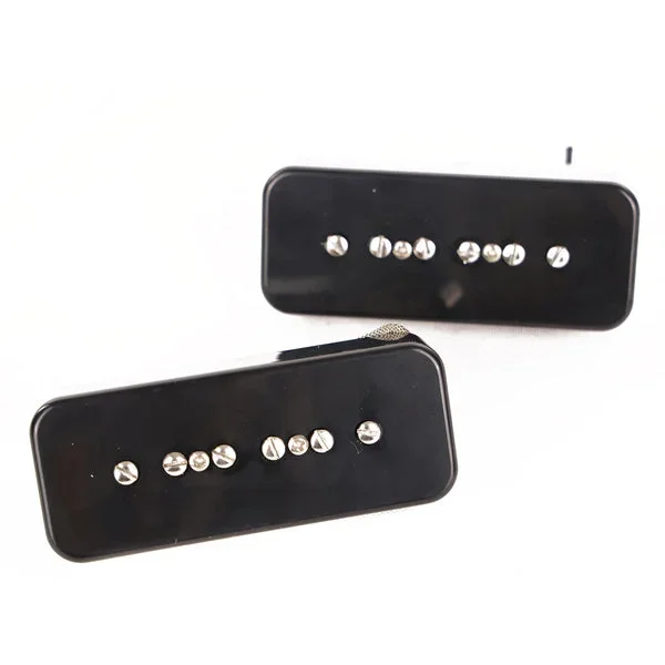 OX4 P-90 Pickup Set Black Covers