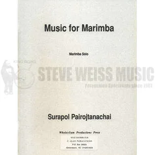 Pairojtanachai-Music for Marimba