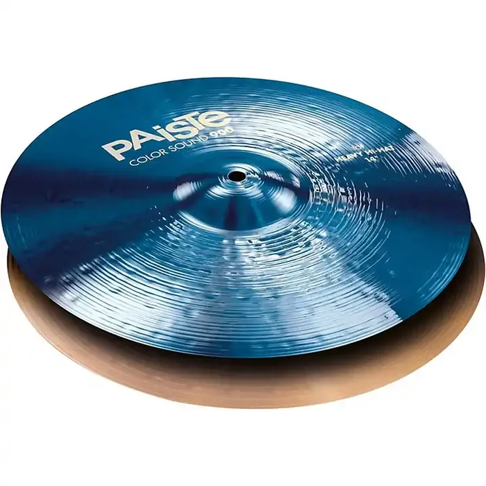 Paiste Color Sound 900 Heavy Hi-Hat Cymbal, Blue 14 in. Top Guitar Center