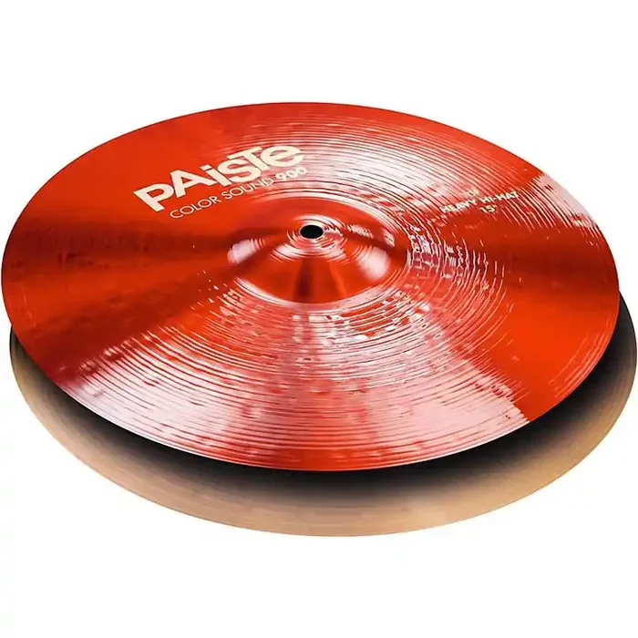 Paiste Color Sound 900 Heavy Hi-Hat Cymbal, Red 15 in. Top Guitar Center