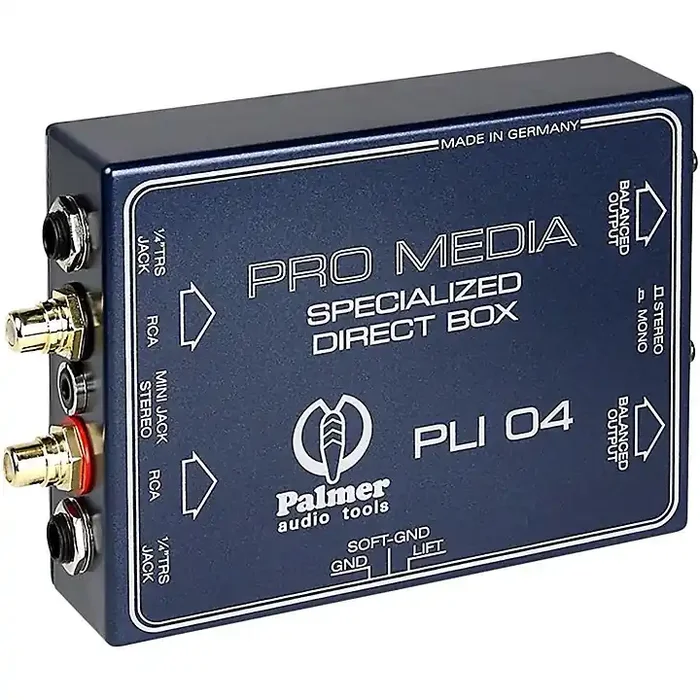 Palmer Audio Palmer Audio PLI 04 Line Isolation Box 2 Channel Guitar Center