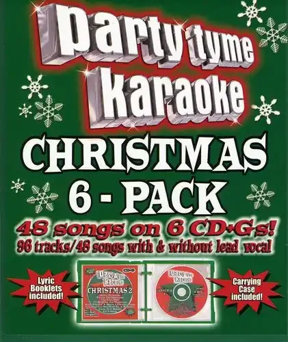 Party Tyme Karaoke Christmas 6 Pack / Variousr Party Tyme Karaoke Christmas 6 Pack