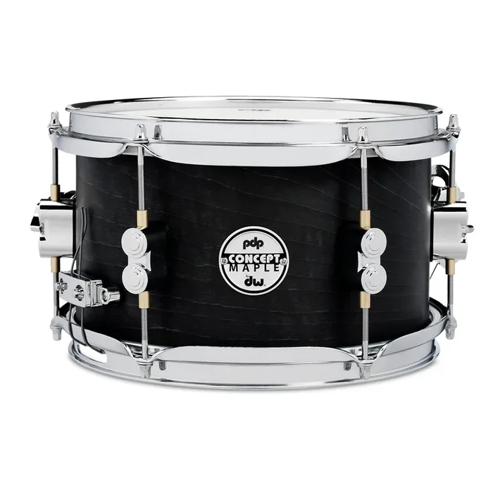 PDP 10″ x 6″ Black Wax Maple Snare Drum