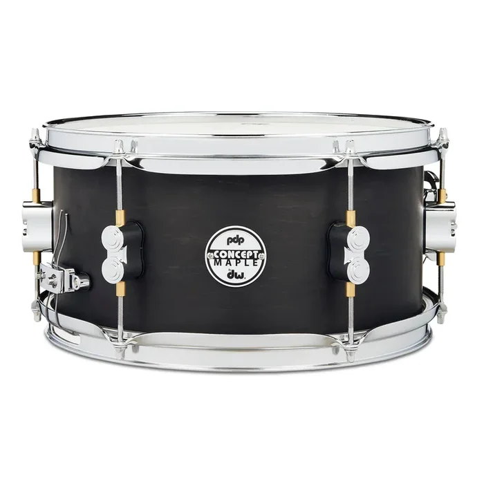 PDP 12″ x 6″ Black Wax Maple Snare Drum