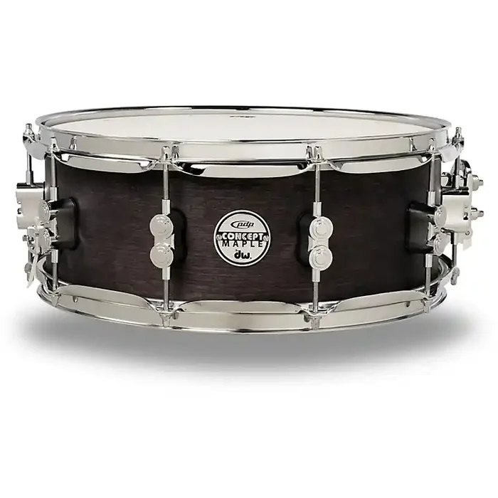 PDP by DW Black Wax Maple Snare Drum 14×5.5 Inch Guitar Center