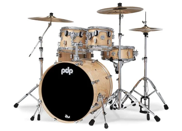 PDP Concept Maple 5-piece Drum Kit – Shell Pack w/HW815 Pack – Natural