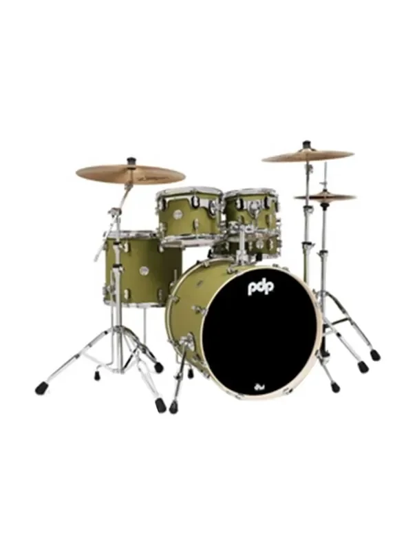PDP Concept Series 5-Piece Maple Shell Pack – Satin Olive