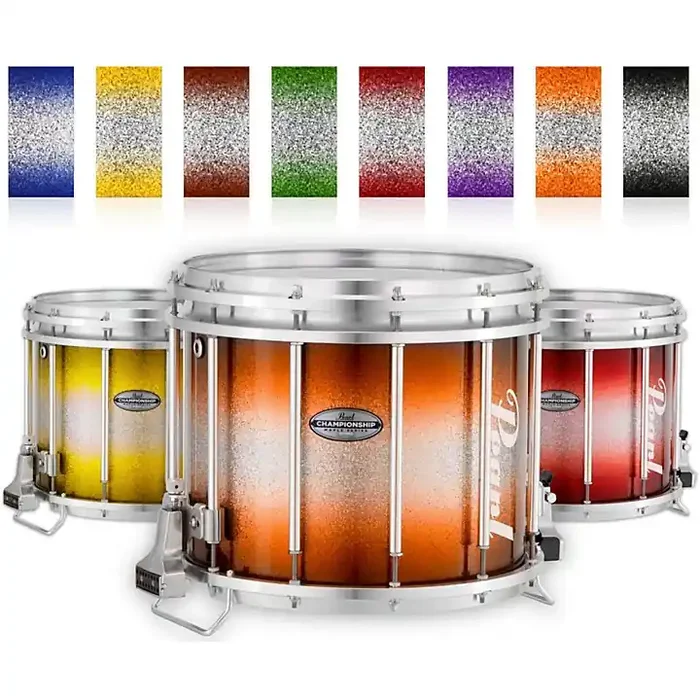 Pearl Championship Maple Varsity FFX Marching Snare Drum Burst Finish 13 x 11 in. Garnet Silver 972 Guitar Center