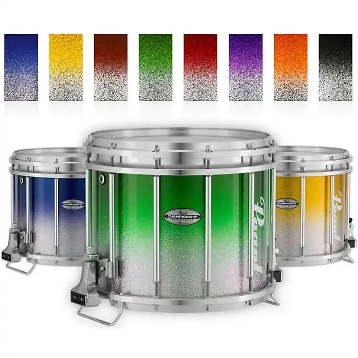 Pearl Championship Maple Varsity FFX Marching Snare Drum Fade Top Finish 13 x 11 in. Garnet Silver 974 Guitar Center