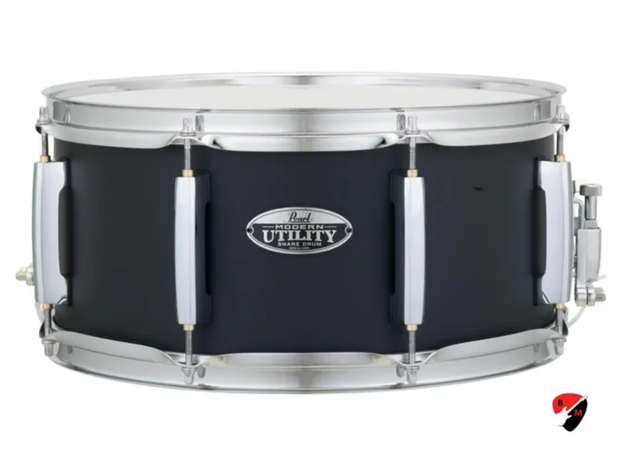 Pearl Modern Utility 14×6.5″ Maple Snare Drum in Black Ice