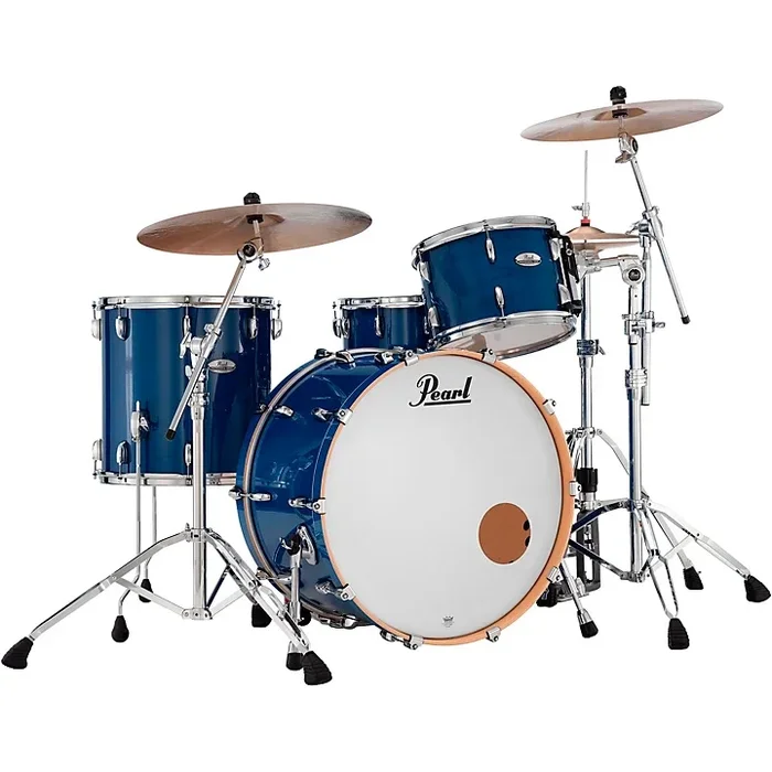 Pearl Professional Maple 3-Piece Shell Pack With 24″ Bass Drum Sheer Blue