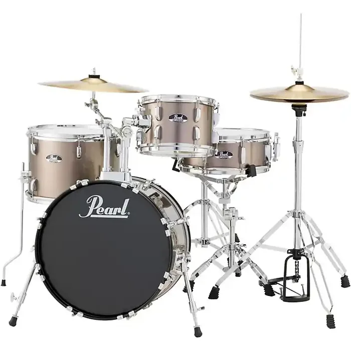 Pearl Roadshow 4-Piece Jazz Drum Set Bronze Metallic Guitar Center