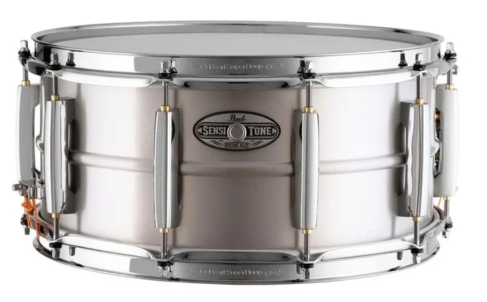 Pearl SensiTone Heritage 14×6.5 Snare Seamless Aluminium Shell