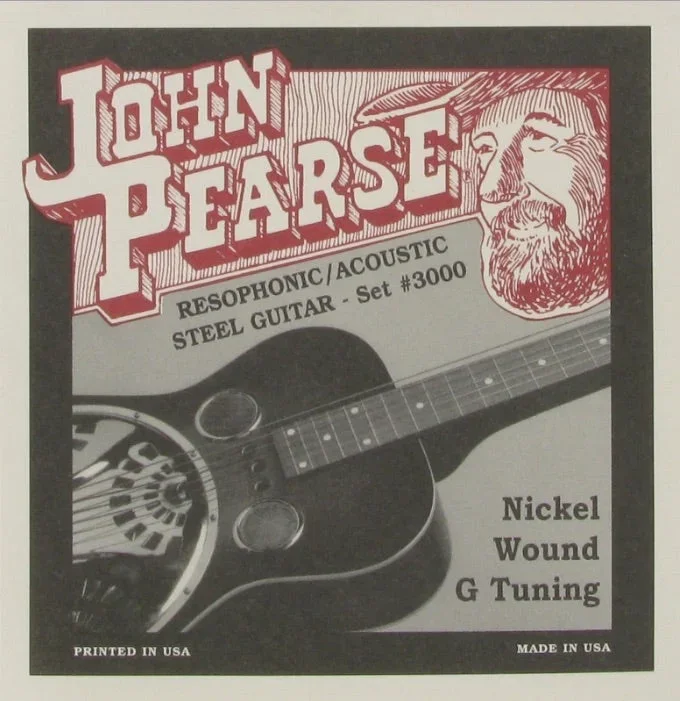 Pearse – 3000 Pure Nickel Wound “G” Tuning Dobro 16-59
