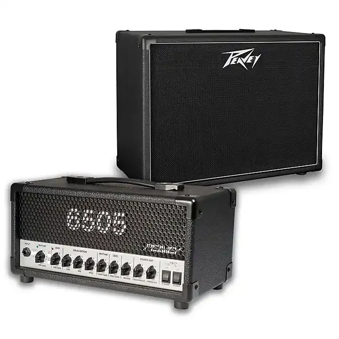 Peavey 6505 MH Micro 20W Tube Guitar Amp Head with 112-6 25W 1×12 Cabinet Guitar Center