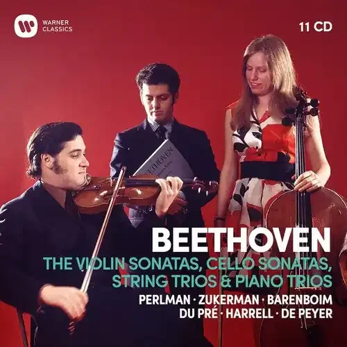 Perlman, Itzhak / Zukerman, Pinchas Beethoven Complete Violin Sonatas, Cello Sonatas, Piano Trios, String – COMPACT DISCS